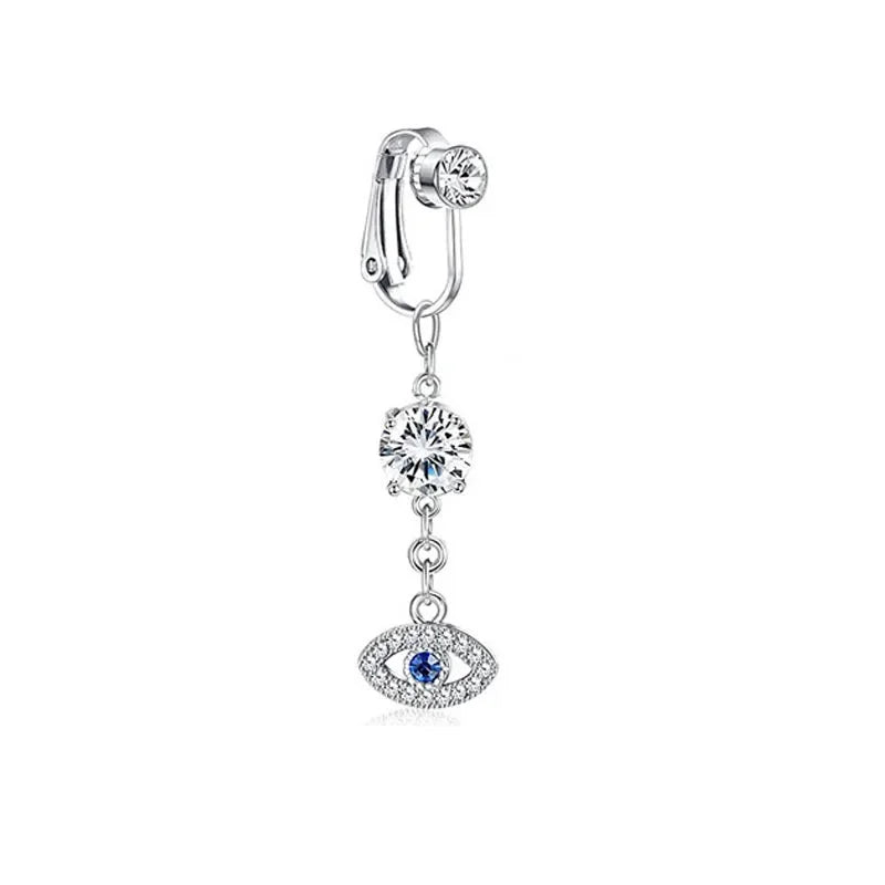 Fashion Butterfly Gothic Fake Belly Ring