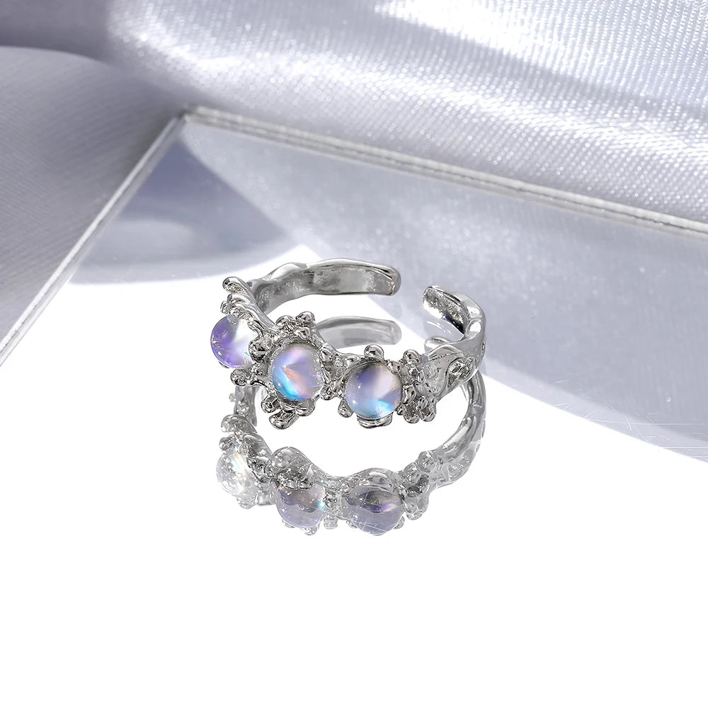 Gothic Animal Butterfly Zircon Star Ring