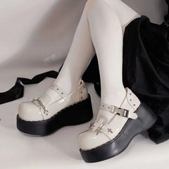Gothic Velvet Lace Platform Sneaker