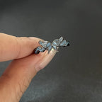 Kpop Goth Geometric Gothic Star Ring