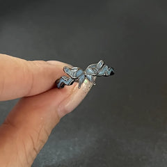 Kpop Goth Geometric Gothic Star Ring