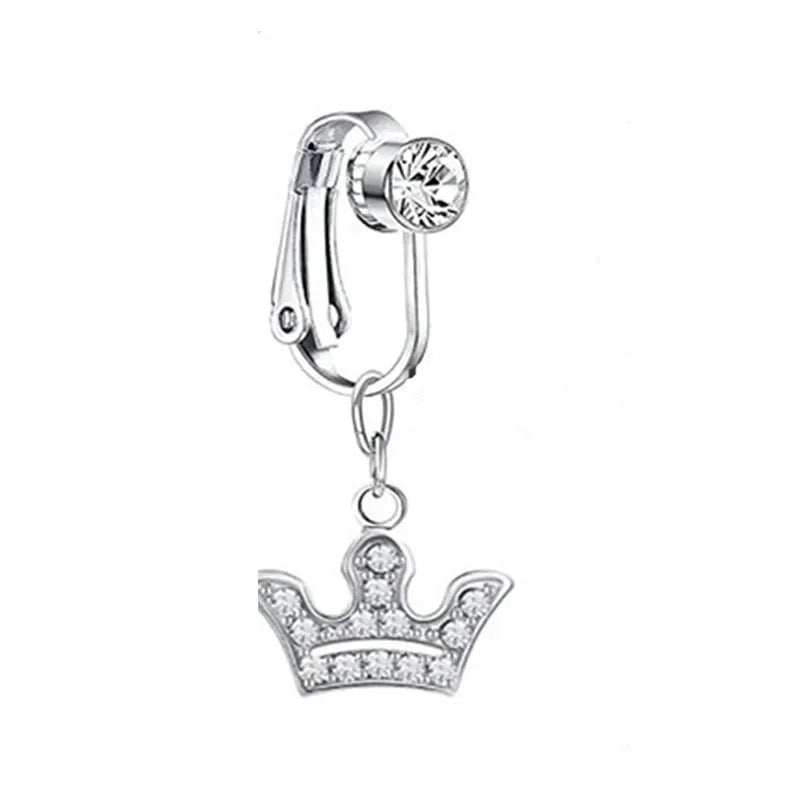 Fashion Butterfly Gothic Fake Belly Ring