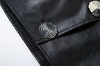 Button Detail Elastic Waist Shorts