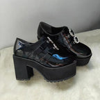 Patent Leather JK Gothic High Heel