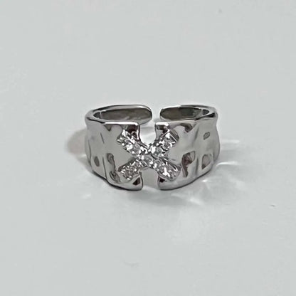 Unisex Retro Wings Skull Gothic Ring