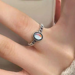 Vintage Gothic Zircon Cross Ring