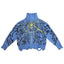 Y2K Angel Cartoon Print Zipper Coat