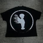 Retro Streetwear Fashion Graphic T-shirt