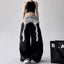Lace Patchwork Wide Leg Pants