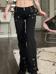 Emo Gothic Y2K Baggy Pant