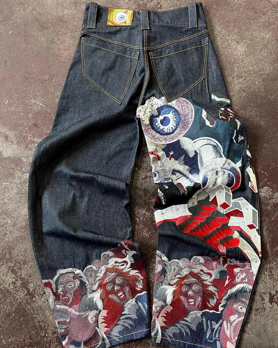 Y2K Gothic Streetwear Baggy Pant Main image