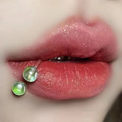Laser Gradient Acrylic Light Lip Stud