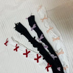 Gothic Bow Lace Glove