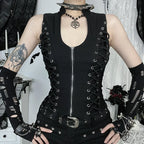 Sleeveless Bandage Corset