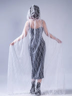 Two-Layer Lace Cloak