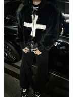 Retro Neutral Zipper Coat