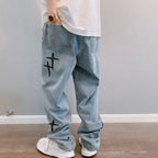 Printed Wide Leg Pants