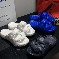 Skull Gothic Platform Sandal