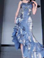 Lolita Fishtail Sleeve Midi Dress