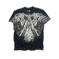 Goddess Print Vintage Cotton T-shirt