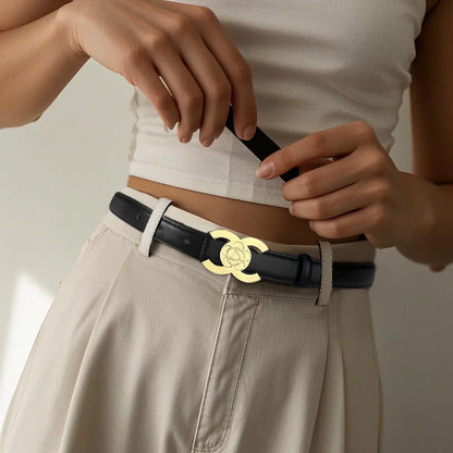 Luxury Gothic Designer Letter Belt