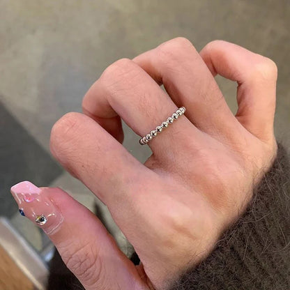 Punk Twine Sparkling Gothic Ring