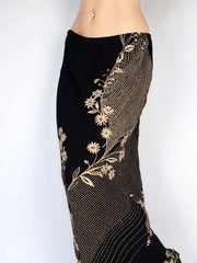 Patchwork Lace Irregular Skirt