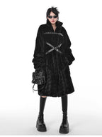 Thick Soft Fuzzy Fur Long Coat