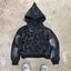 Y2K Gothic Skull Pattern Hoodie