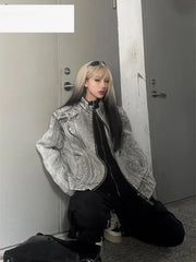 Vintage Patchwork Denim Jacket