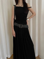 Punk Gothic Rivet Wide Belt