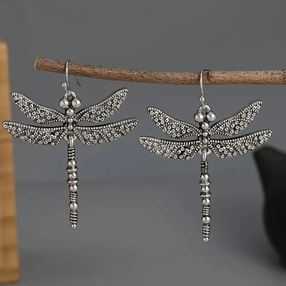 Halloween Black Spider Charm Stud Earring
