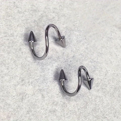 S-Shape Stainless Punk Lip Stud