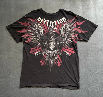 Affliction Logo Cotton T-shirt