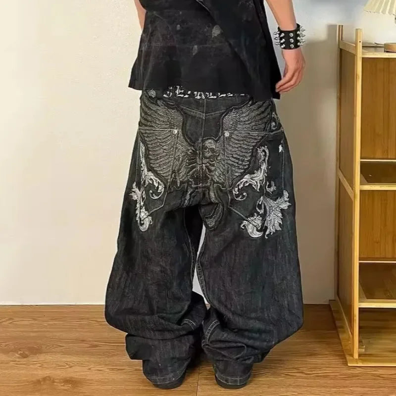 Y2K Gothic Embroidery Loose Pant Main image