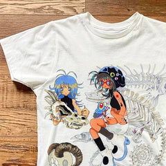 Anime Cartoon Graphic Cotton T-shirt