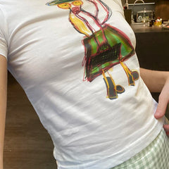 Punk Grunge Graphic Baby Cotton T-shirt