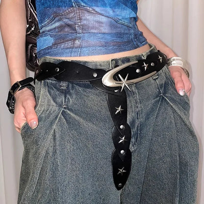 Minority Gothic Star Broad Belt