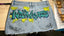 Letter Graphic Denim Short