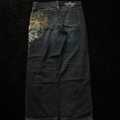 Oversize Gothic Wide Leg Pants