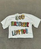 Retro Hip Hop Graphic Cotton T-shirt