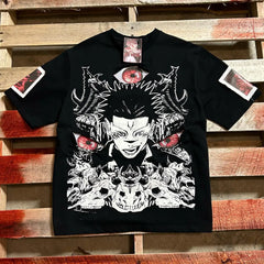 Japanese Hip Hop Graphic Cotton T-shirt