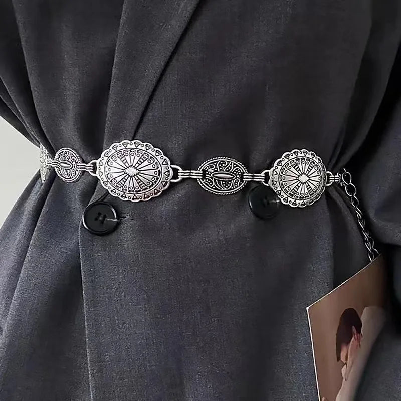 Versatile Gothic Decorative Waist Belt Main image