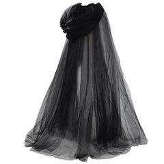 Sheer Mesh Costume Cloak