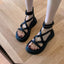 Gladiator Chunky Gothic Platform Sandal