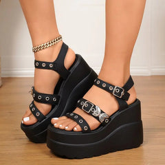Punk Gothic High Heel Sandal