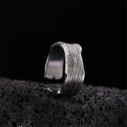 Fashion Silver Minimalist Gothic Ring