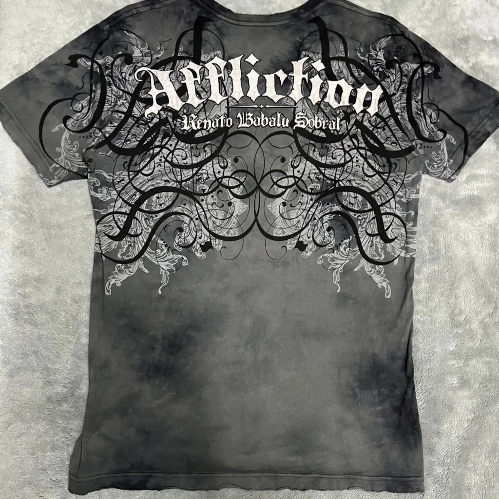 Old Money Graphic Cotton T-shirt