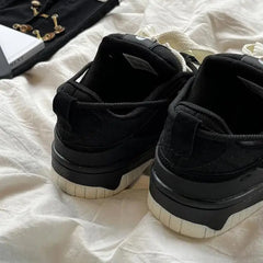 Gothic Wedge Chunky Platform Sneaker