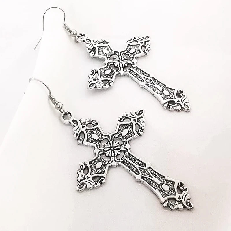 Vintage Fairy Wings Grunge Hanging Earring